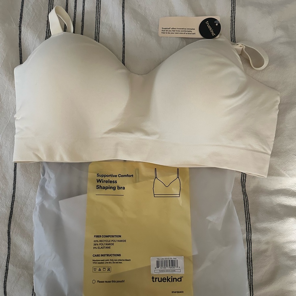 Shapemint wireless shaping bra, XXL